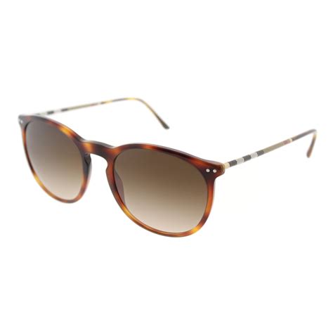 Burberry Brown Gradient Round Sunglasses BE4250Q